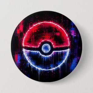 Pokémon Ball 7.5 Cm Round Badge