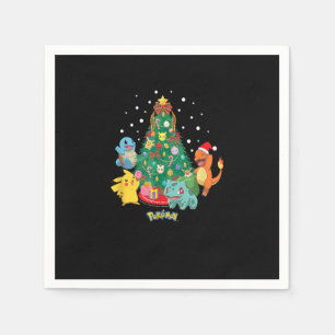Pokémon Christmas - Pokémon Christmas Tree Napkin