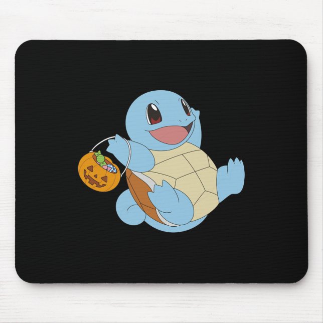 Pokémon Halloween Squirtle With His Trick Or Treat Mouse Mat (Front)