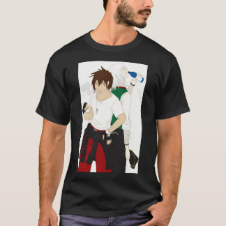 Pokemon Trainers - Micheal & Fredrick  T-Shirt