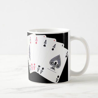 Poker aces ... English tea mug