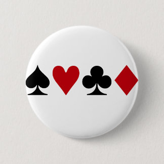 Poker Addict 6 Cm Round Badge
