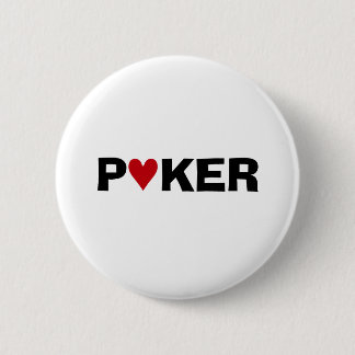 Poker Addict 6 Cm Round Badge
