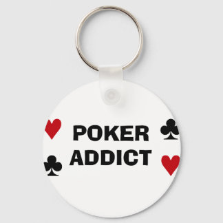 Poker Addict Key Ring