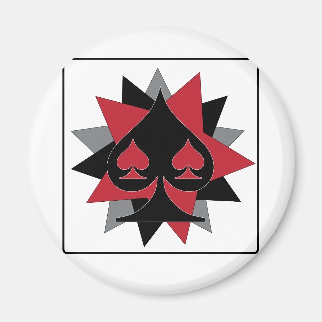** POKER ADDICT ** MAGNET (Front)