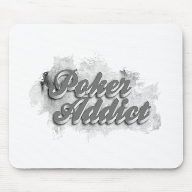 Poker addict mouse mat (Front)