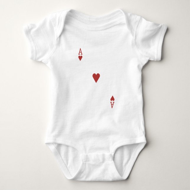 Poker Baby Bodysuit (Front)