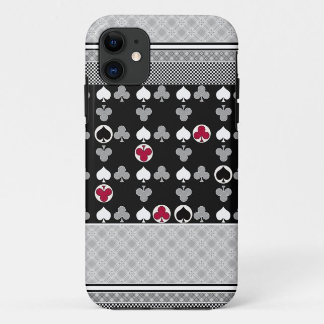 Poker Card Game  Case-Mate iPhone Case (Back)