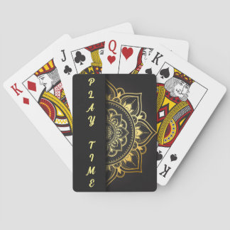 POKER CARD. PLAY TIME PLAYING CARDS