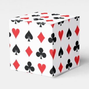 Poker Card Suits Favour Box