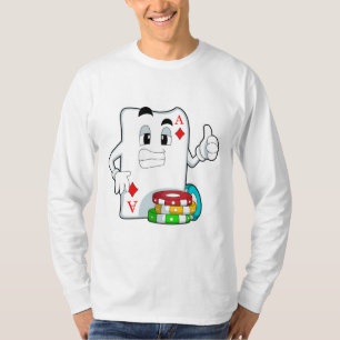 Poker card with Poker chips T-Shirt