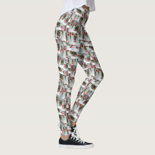 Poker Cards Queens Layered, Leggings