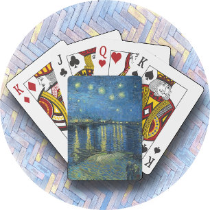 POKER CARDS "Starry Night Over the Rhone -van Gogh