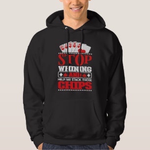 Poker Casino Poker Player Gambling Roulette Retire Hoodie