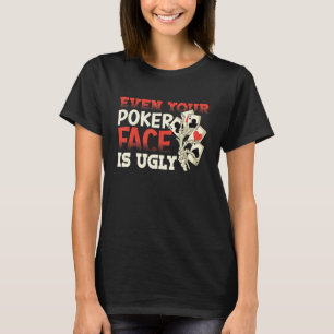 Poker Casino Poker Player Gambling Roulette Retire T-Shirt