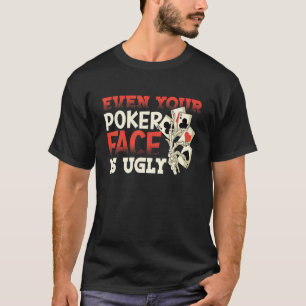 Poker Casino Poker Player Gambling Roulette Retire T-Shirt