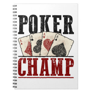 Poker Champ Player Tournament Notebook