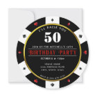 Poker Chip 50th Birthday Party