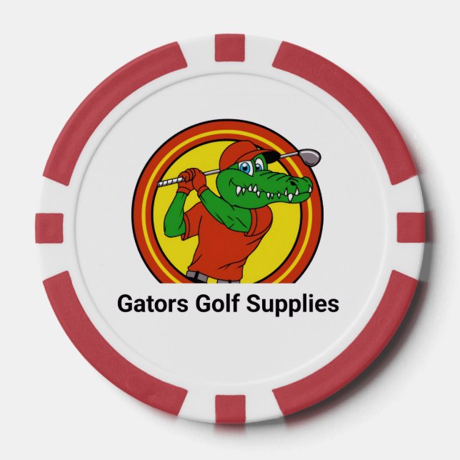 Poker Chip Ball Marker (Front)