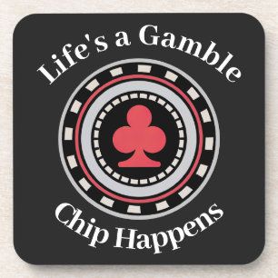 Poker Chip Coaster