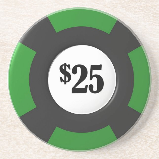 Poker Chip coasters (Front)
