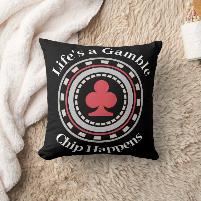 Poker Chip Cushion (Blanket)