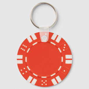 poker chip key chain