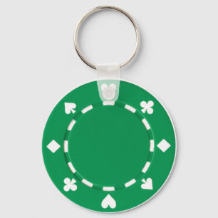 poker chip key chain