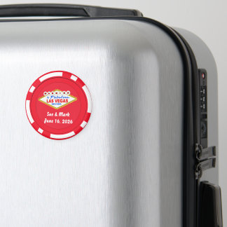 Poker Chip Magnet Married in Las Vegas 2026