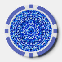Poker Chip Mandala Mehndi Style G403