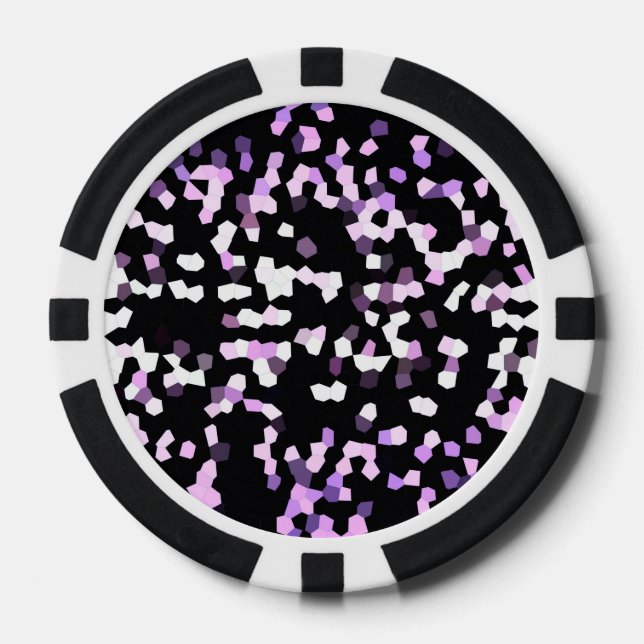 Poker Chip Mosaic Sparkley Texture (Front)