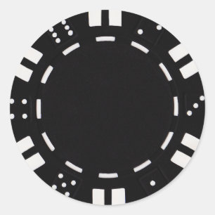 poker chip sticker