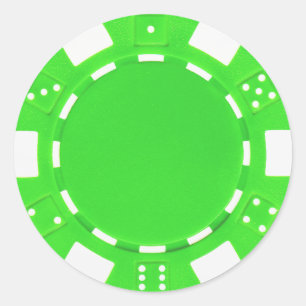poker chip sticker
