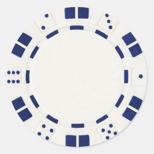 poker chip sticker