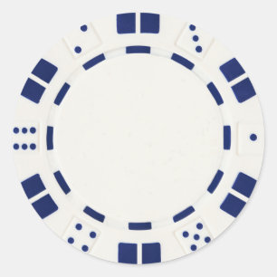 poker chip sticker