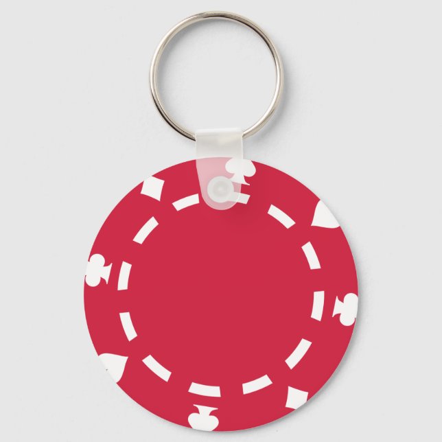Poker chips key ring (Front)