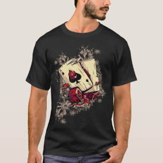 Poker Design  Pocket Pair Of Aces  T-Shirt