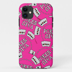 Poker Diva Poker Chips iPhone 11 Case