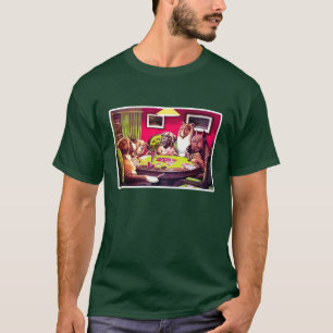 Poker Dogs: A Bold Bluff T-Shirt