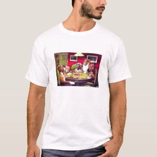 POKER DOGS by C.M. Coolidge - Customised T-Shirt