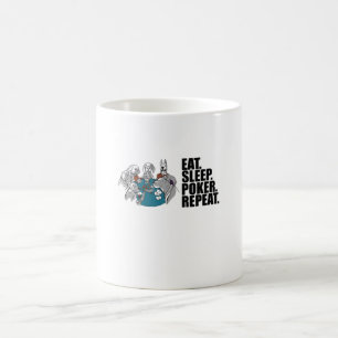 Poker - Eat. Sleep. Poker. Repeat. Coffee Mug