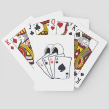 Poker Face Custom Playing Cards