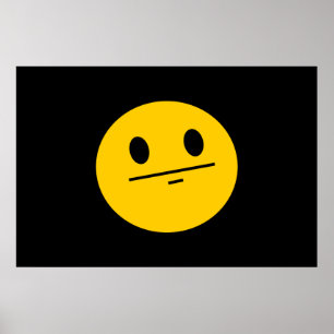 Poker Face face Poster