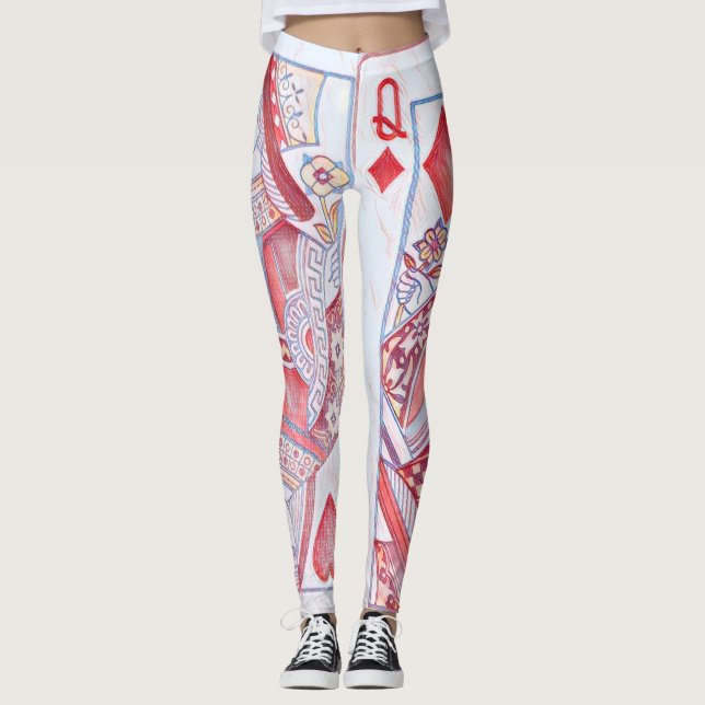 POKER FACE LEGGINGS (Front)