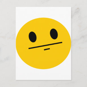 Poker Face Postcard