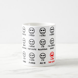 "Poker Faces" Cup/Mug Coffee Mug