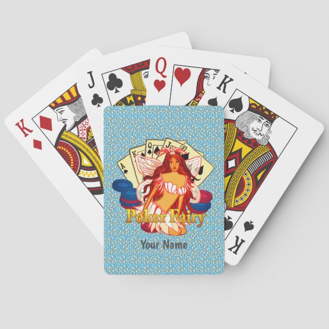 Poker Fairy   Playing Cards (Back)