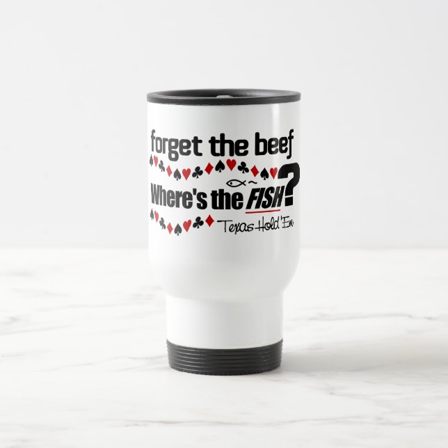 Poker Fish mug 1 (Center)