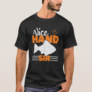 Poker Fish Nice Hand Sir Gambler Texas Holdem Play T-Shirt