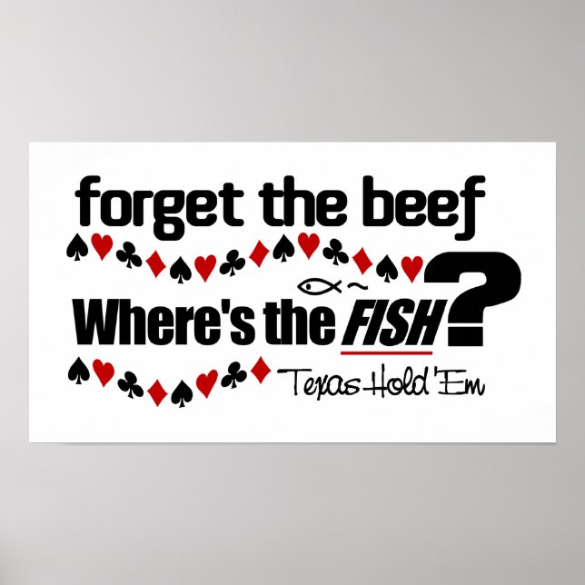 Poker Fish poster (Front)